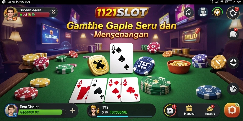 Tampilan gameplay seru dan menarik di 1121SLOT.