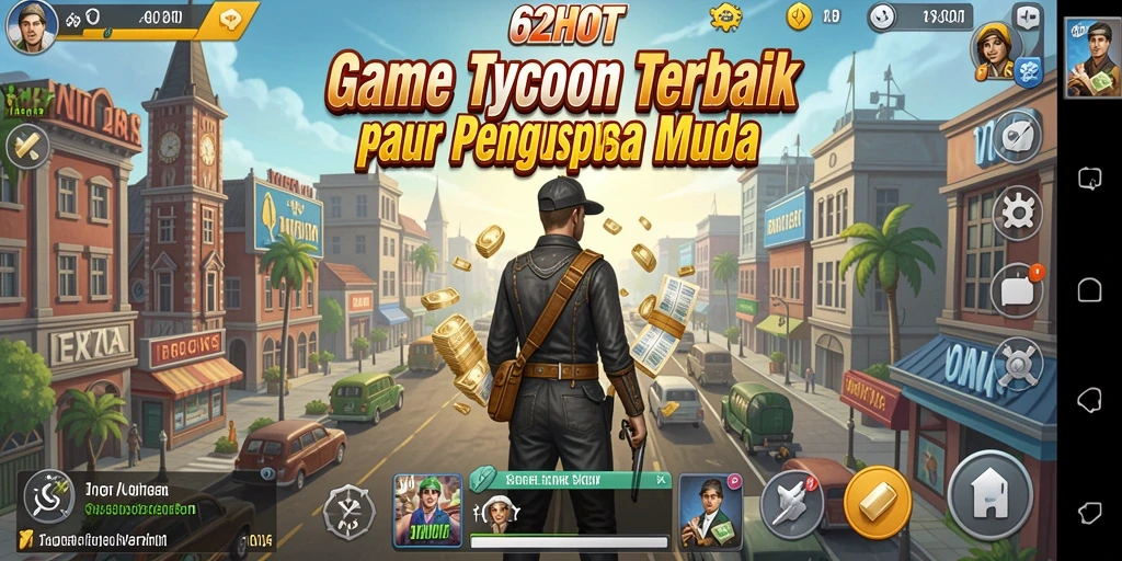 Gameplay 62HOT yang menantang dan menyenangkan.