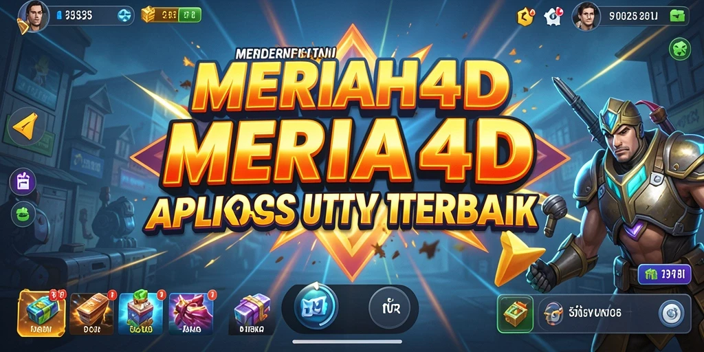 Tampilan aplikasi MERIAH4D yang informatif dan user-friendly.