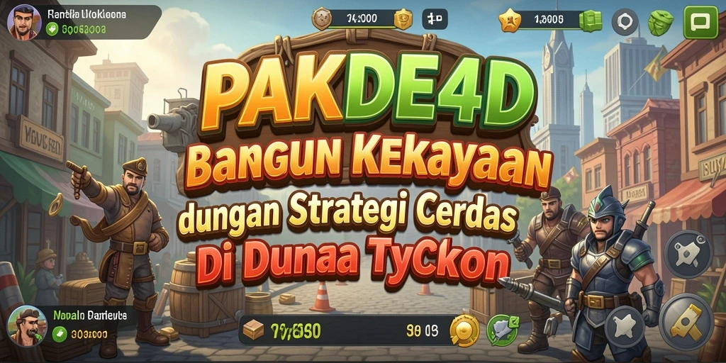 Tampilan antarmuka gameplay PAKDE4D yang menarik dan interaktif.