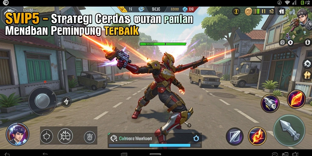 Screenshot menunjukkan pertempuran intens di SVIP5 dengan strategi yang mendominasi.